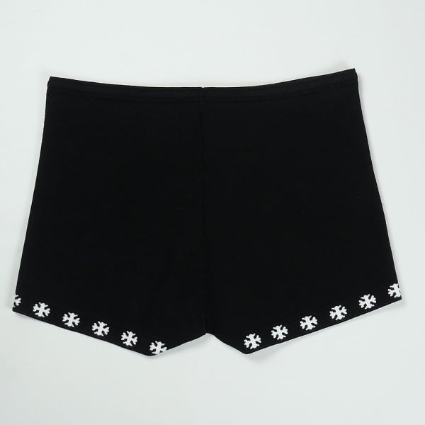 【新品未使用】クロムハーツ メッシュ バーティショーツ レディース 黒 Sサイズ Size【レディースM】 CHROME HEARTS クロム・ハーツ CH PLUS STRIPE