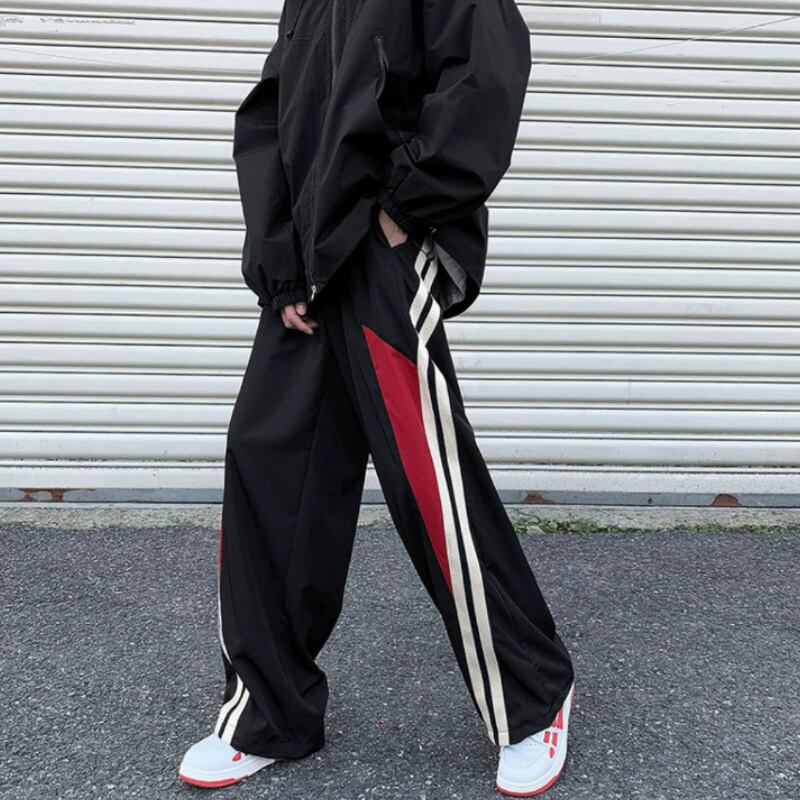注目の福袋! カーゴパンツ ストレート XL ユニセックス 人気 メンズ 黒