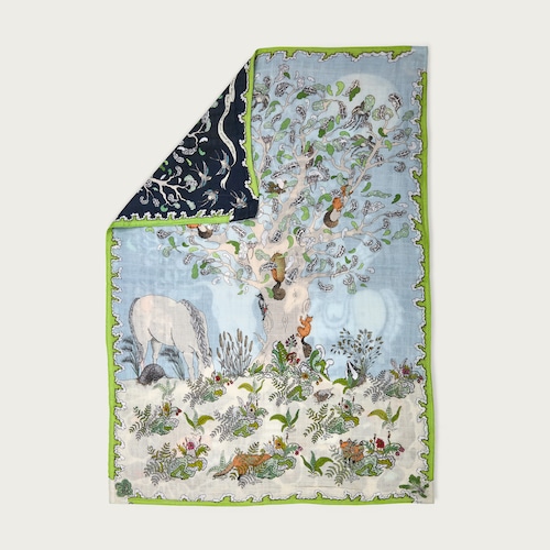 《即納》Forivor / THE ENCHANTED FOREST BABY MUSLIN SWADDLE 70×100