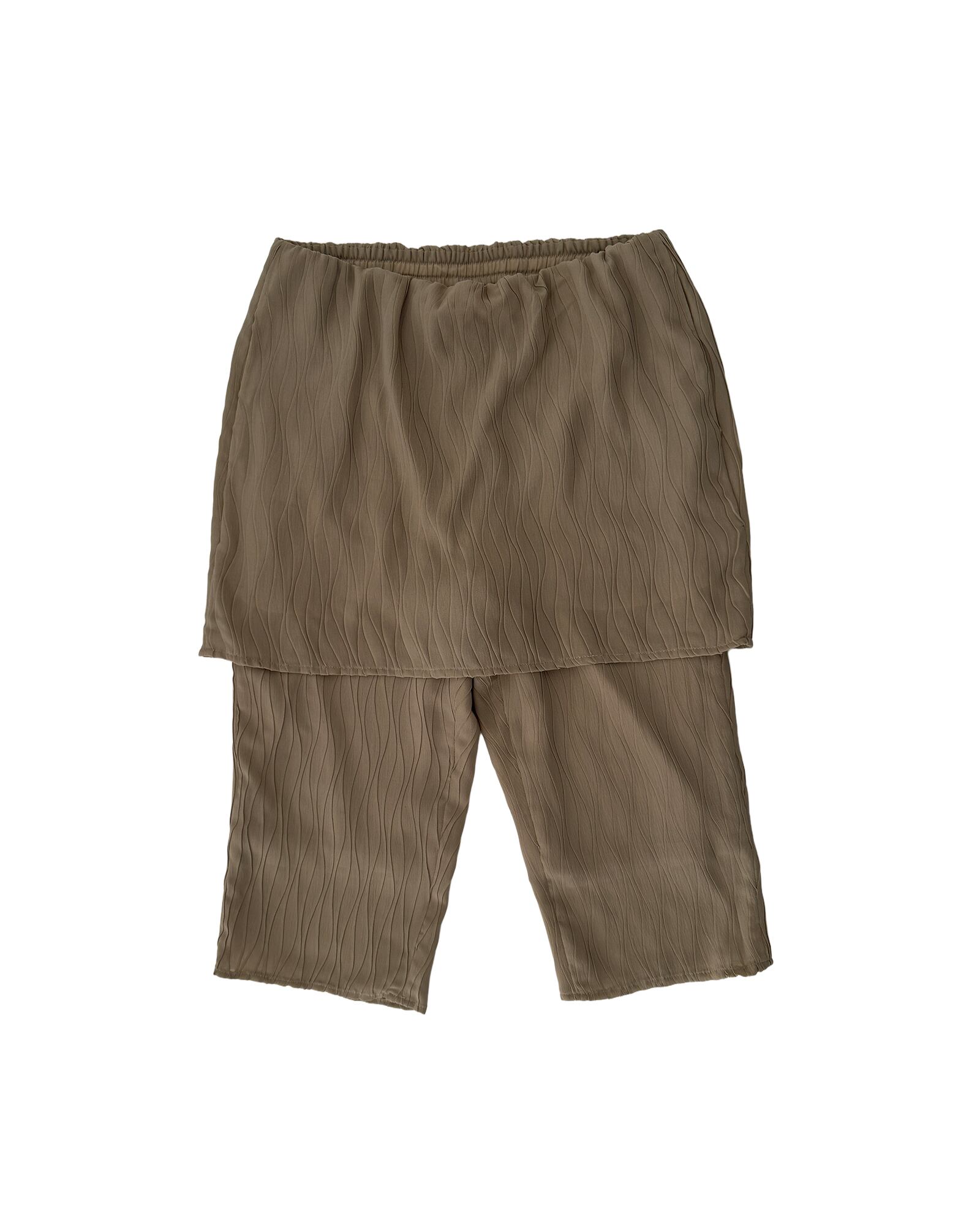 【 BELPER 】27SS PRE ODER “PLEATED SHORT PANTS"(デポジット30%表記)