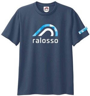 ブルーポリゴンシンボルTシャツ