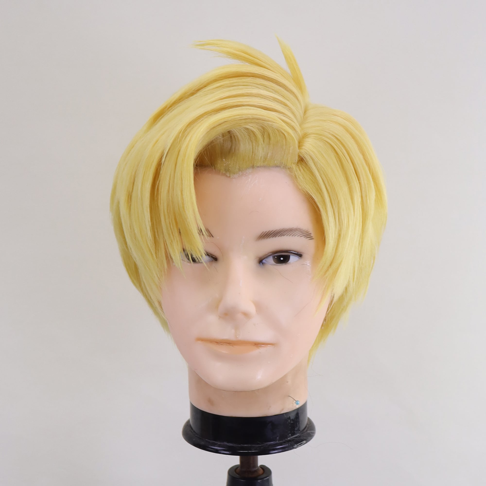 コスプレ耐熱ウィッグ オーダー キャラクター造形ウィッグ 前髪貼り