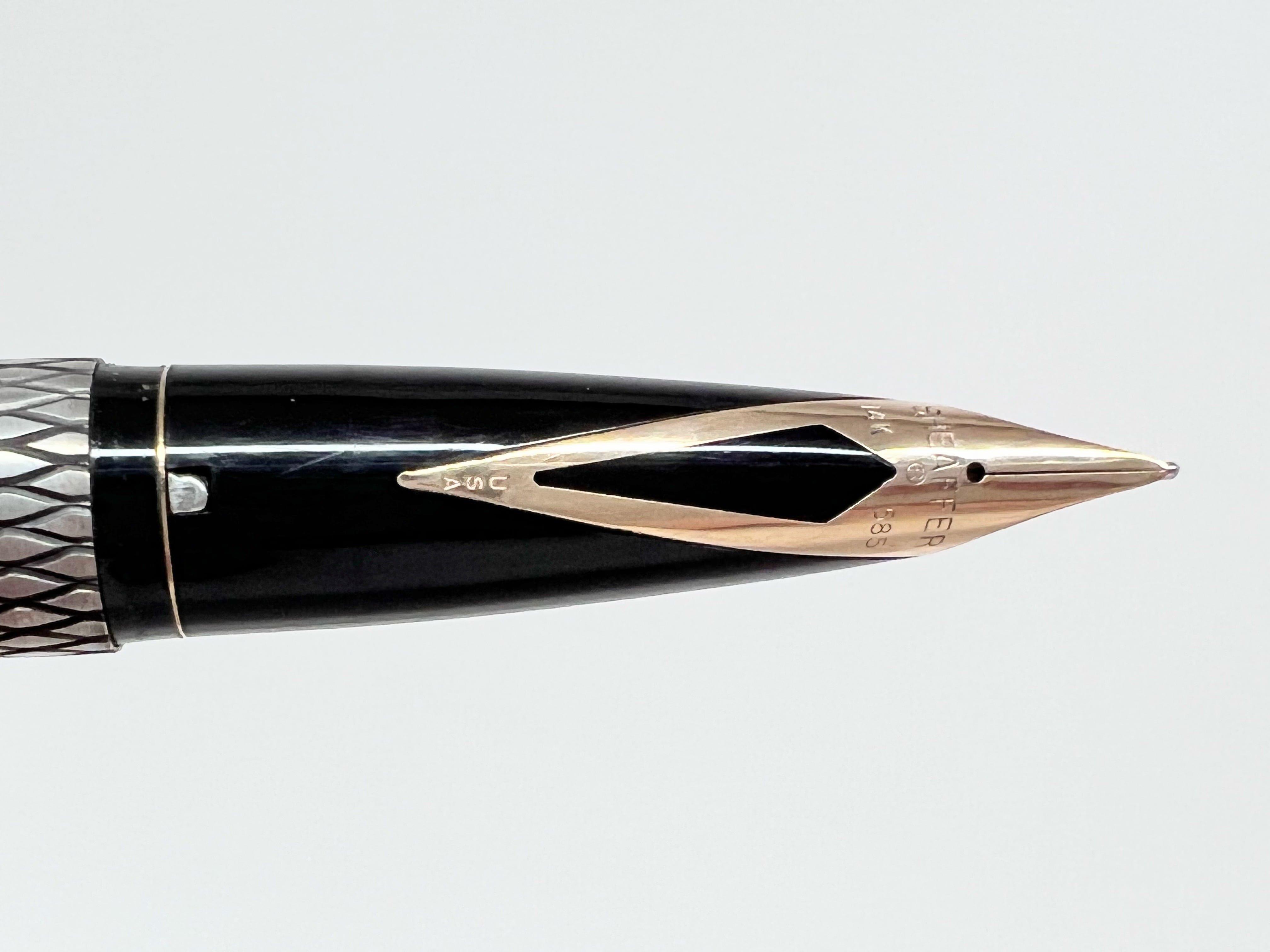 70s シェーファー インペリアル シルバー SHEAFFER IMPERIAL （細字
