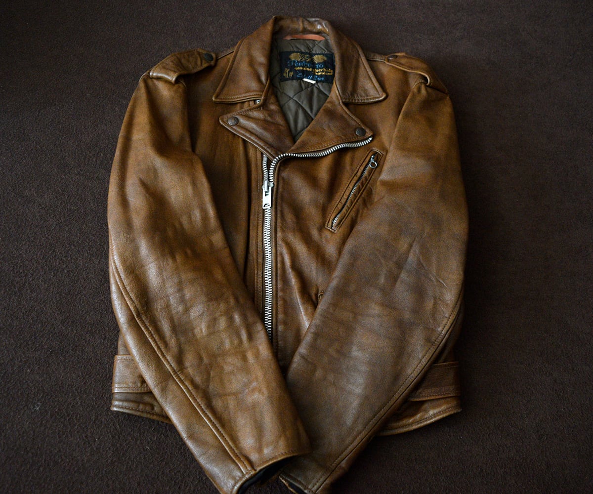 60s SCHOTT BROS BROWN RIDERS 42 | SECOND TIME GLORY | ヴィンテージ