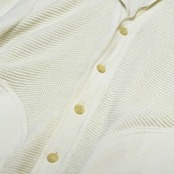 design knit jacket white