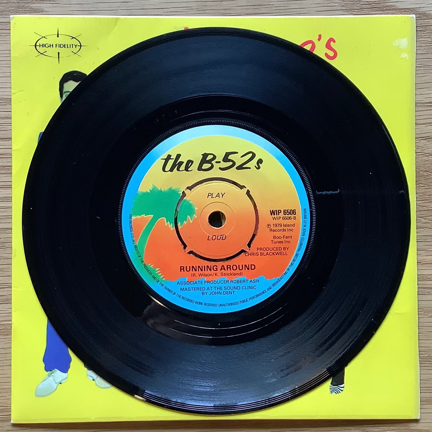 THE B-52's / A: ROCK LOBSTER / B: RUNNING AROUND | Plastic Soul