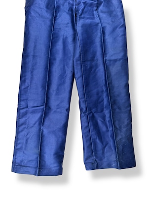 【Deadstock】30-40s Blue Moleskin Trousers “LE PYRENEEN”