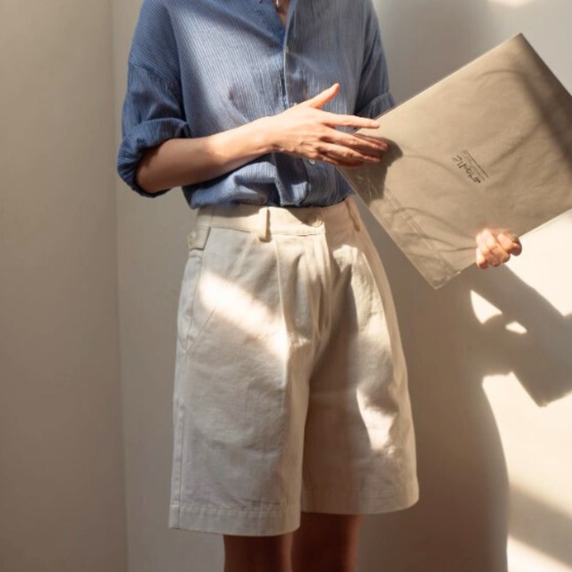 リネンライクショートパンツ
