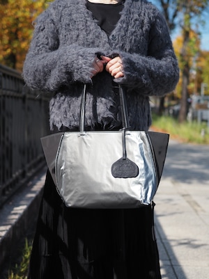 大人気トートバッグ(Mサイズ)PN-0347MA(890908)メタリックグレー