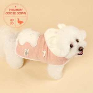予約【ritogato】Toffee Bear Goose Down Padding (Pink)