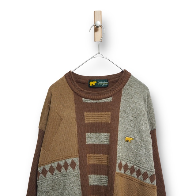【VINTAGE】デザインニット
