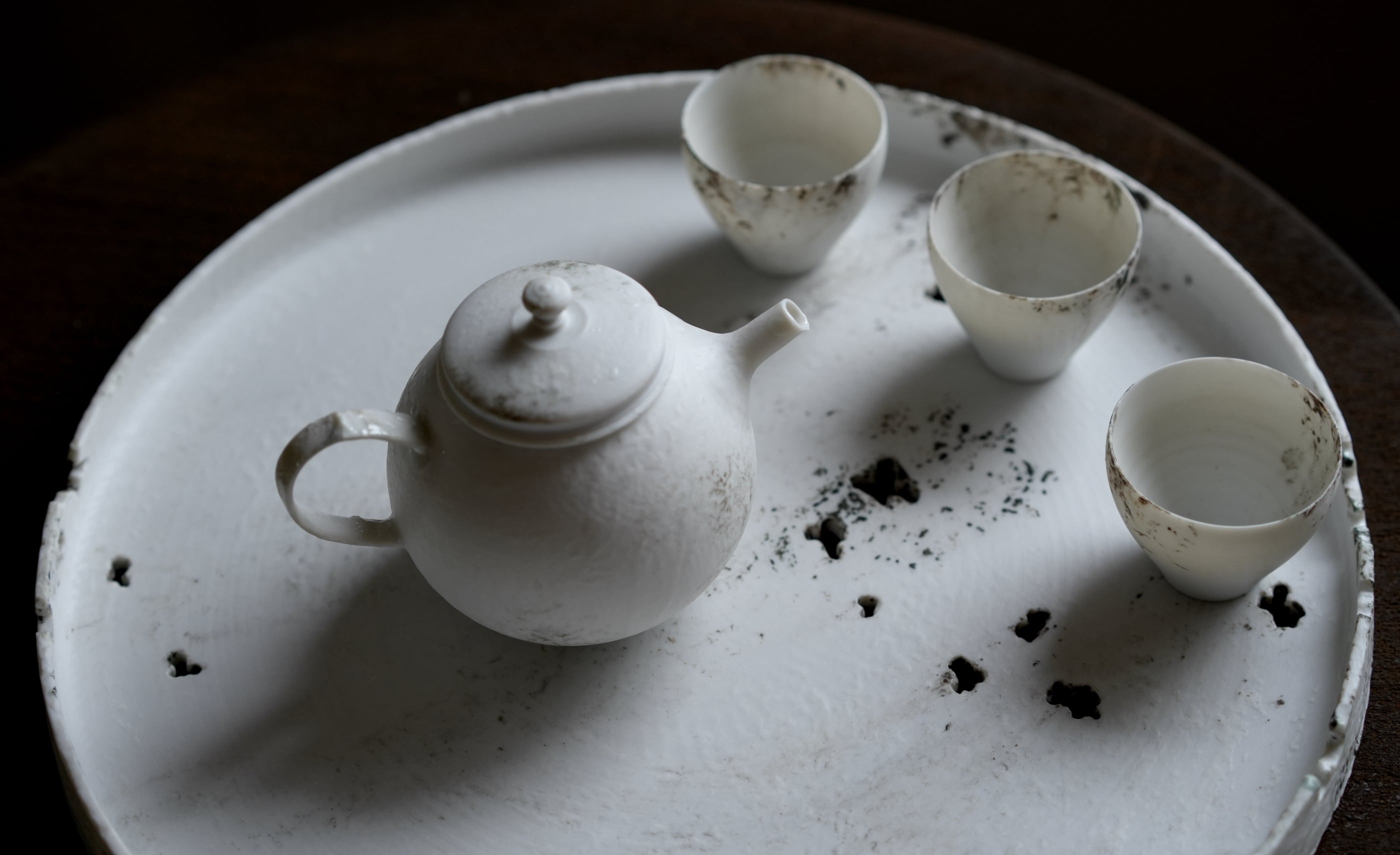 矢萩誉大】白磁中國茶壺（急須）/ 【Takahiro Yahagi】teapot | ichibutu