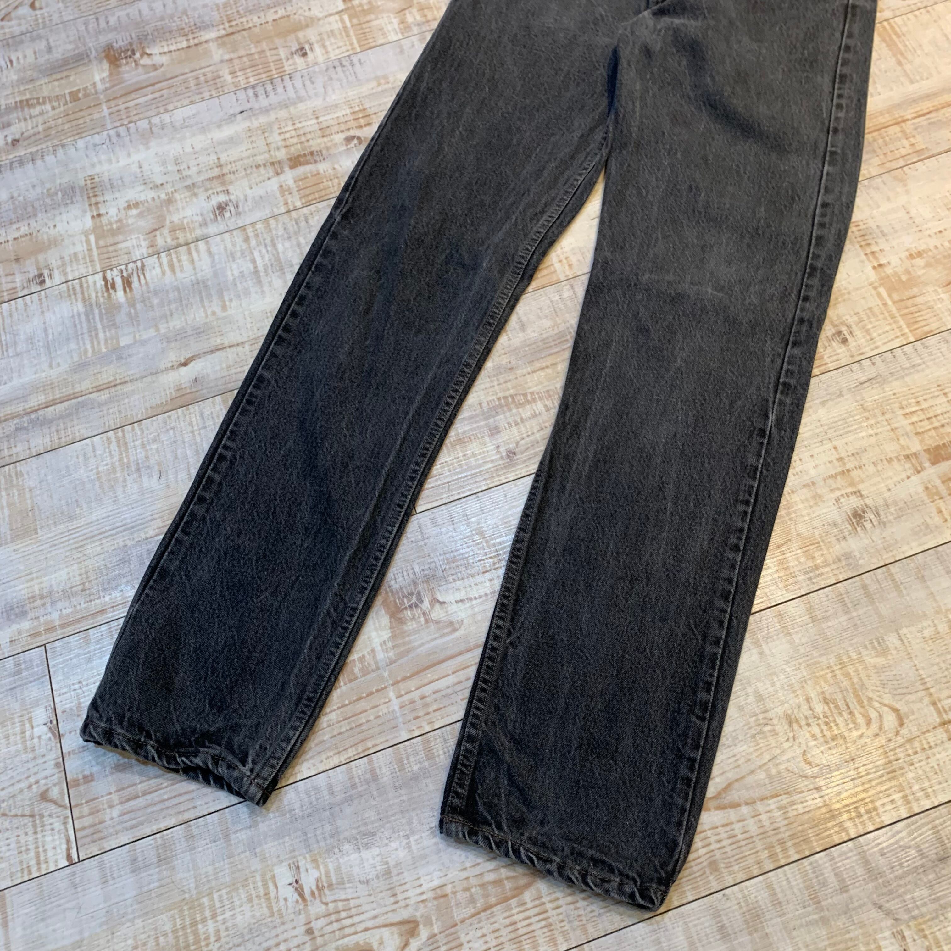 USA製 80年代 “W33×L34” Levi's リーバイス 505 ブラックデニム USA製 80年代 “W33×L34” Levi's リーバイス 505 ブラックデニム