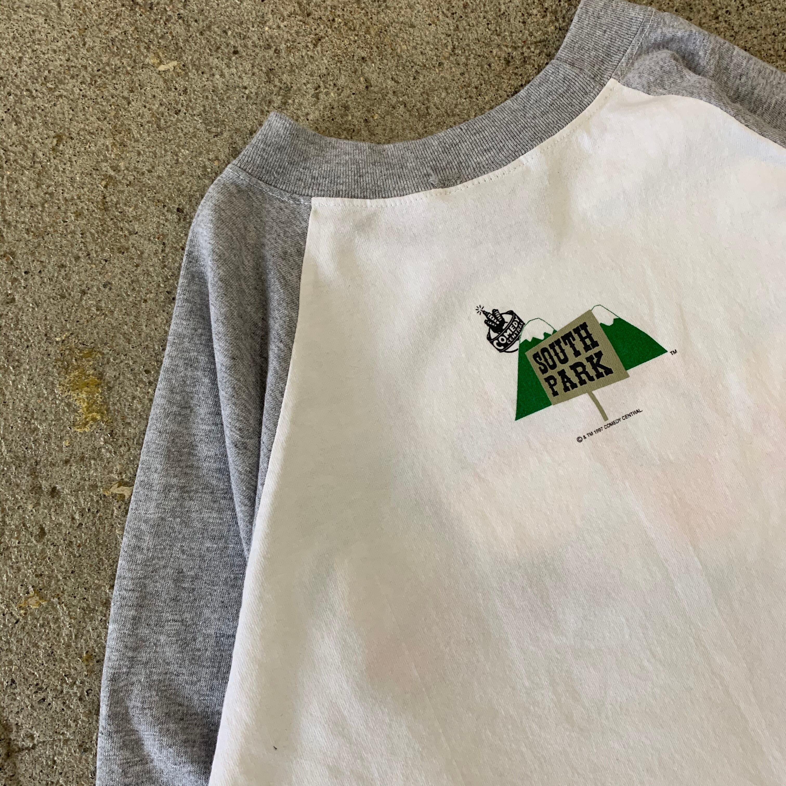 90s SOUTH PARK raglan sleeve T-shirt | What