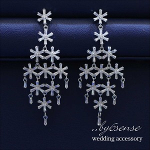 シャンデリア・フルール ~ウェディングピアス (p0035)