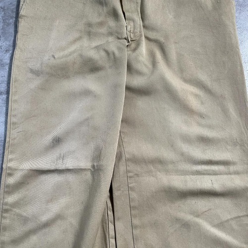 80s Dickies Khaki work talon 874 USA製 詳細写真8