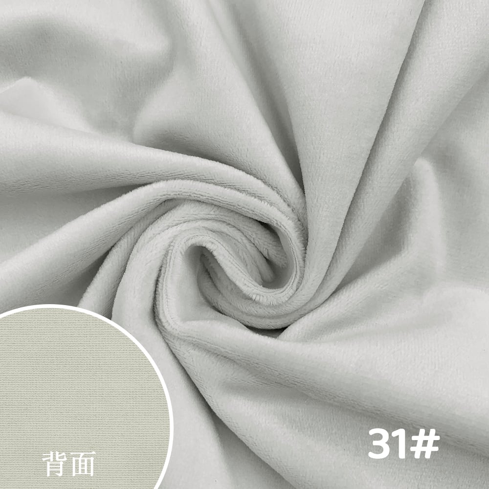 ZM【材料】カットクロス 蓄光ボア 50×45cm | Little Closet │ ぬい服