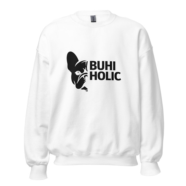 BUHIHOLIC ロゴスウェット(White)