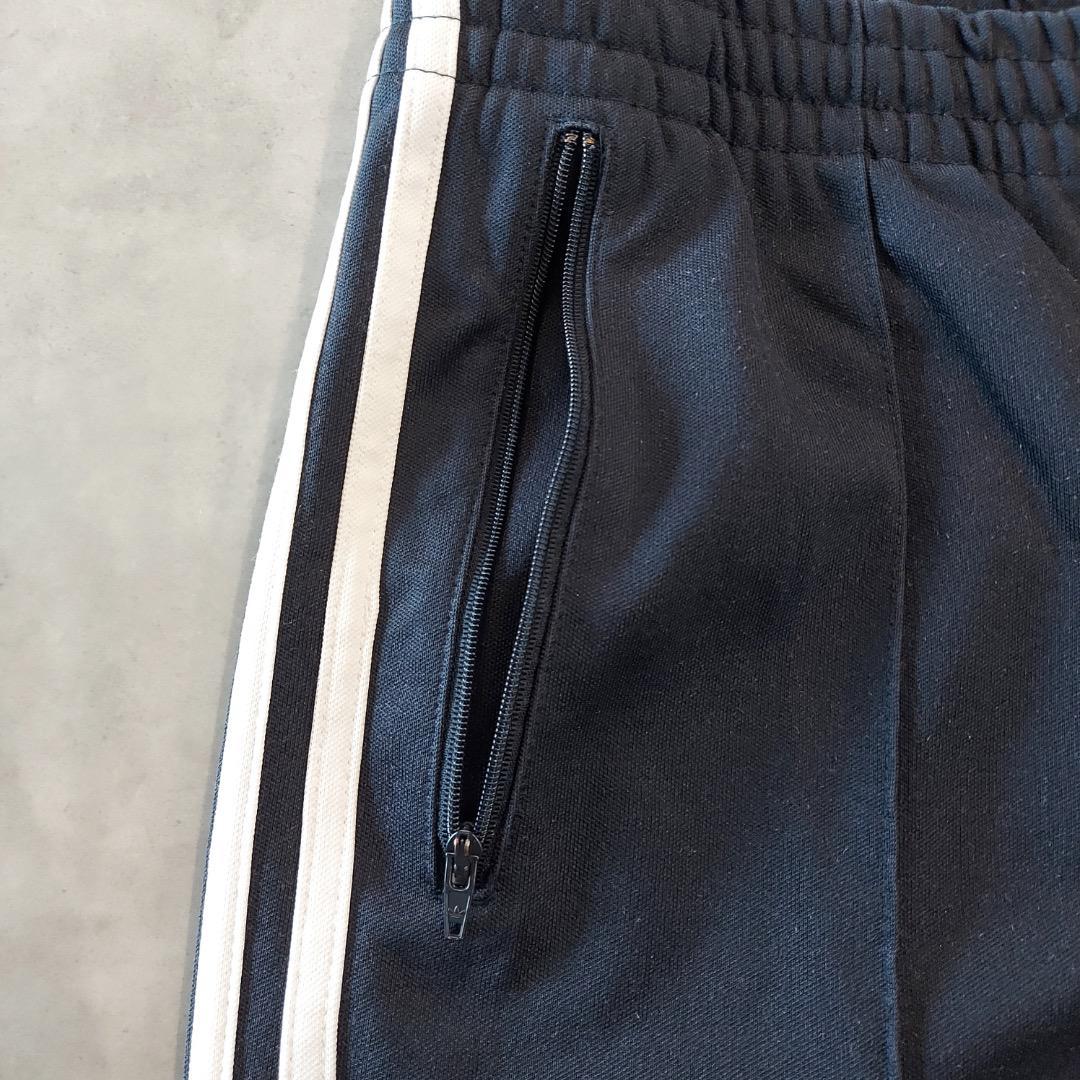 adidas アディダス トラックパンツ 古着 刺繍 2XL 紺 白 16488 | fuufu