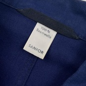 Baumwolle SANFOR サンフォー DREINAHT ワーク ジャケット コート /ブルー ネイビー