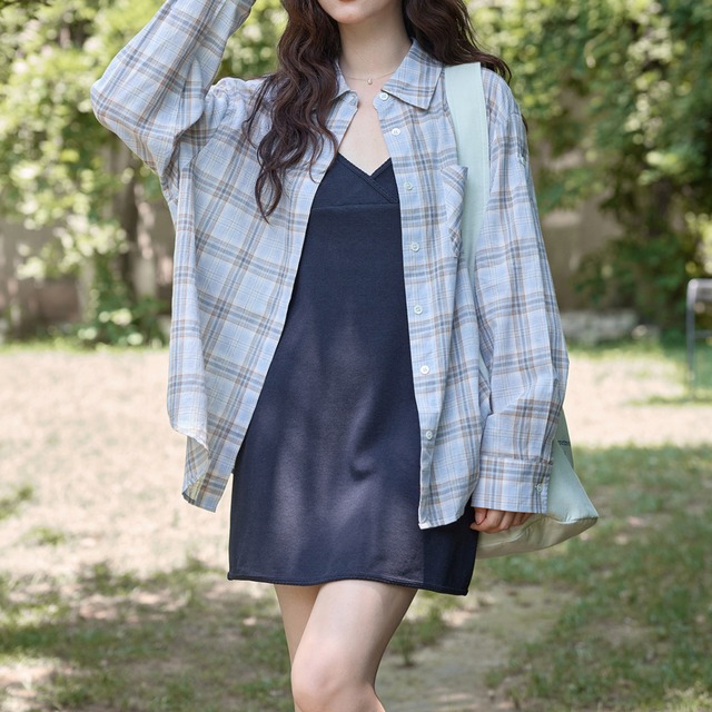 checked shirt