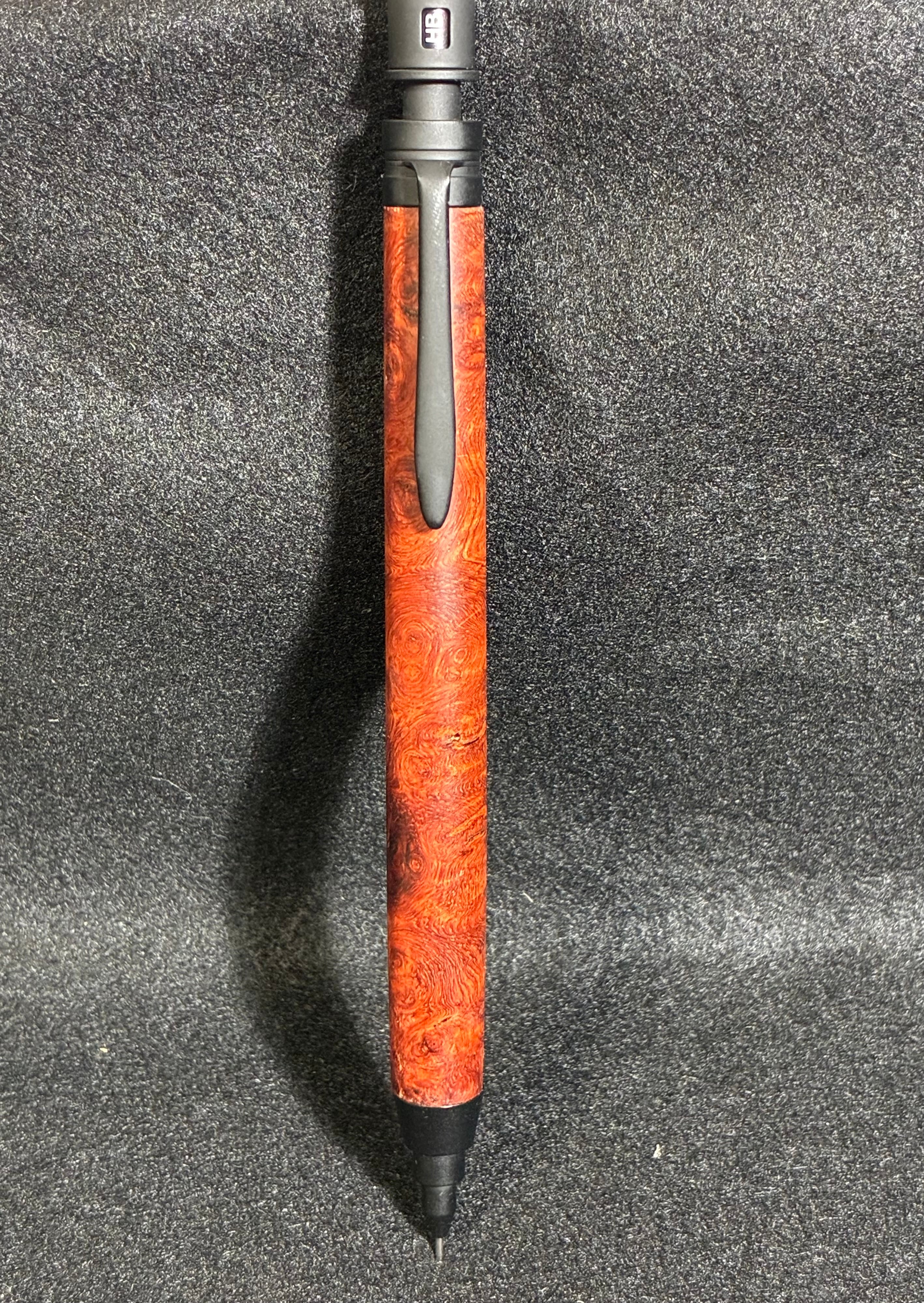 花梨瘤紅白シャーペン0.5mm | 一蒼工房