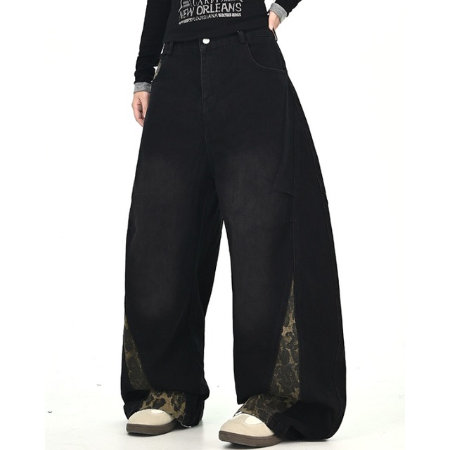 leopard point denim　レオパードポイントデニム　J1318