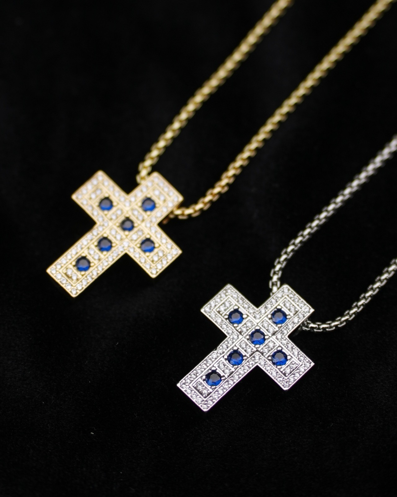 Premium luxury blue necklace【BEL25-0112】