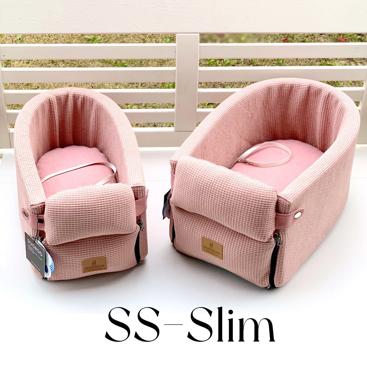 Console Box Dog Car Seat SS-Slim【Baby Pink】 / Dugroo / 日本未入荷