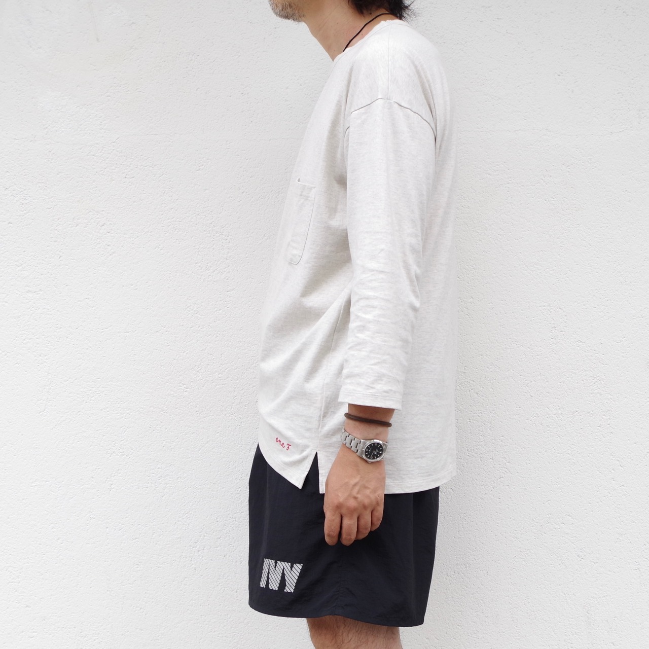 one f HB P Tee OATMEAL