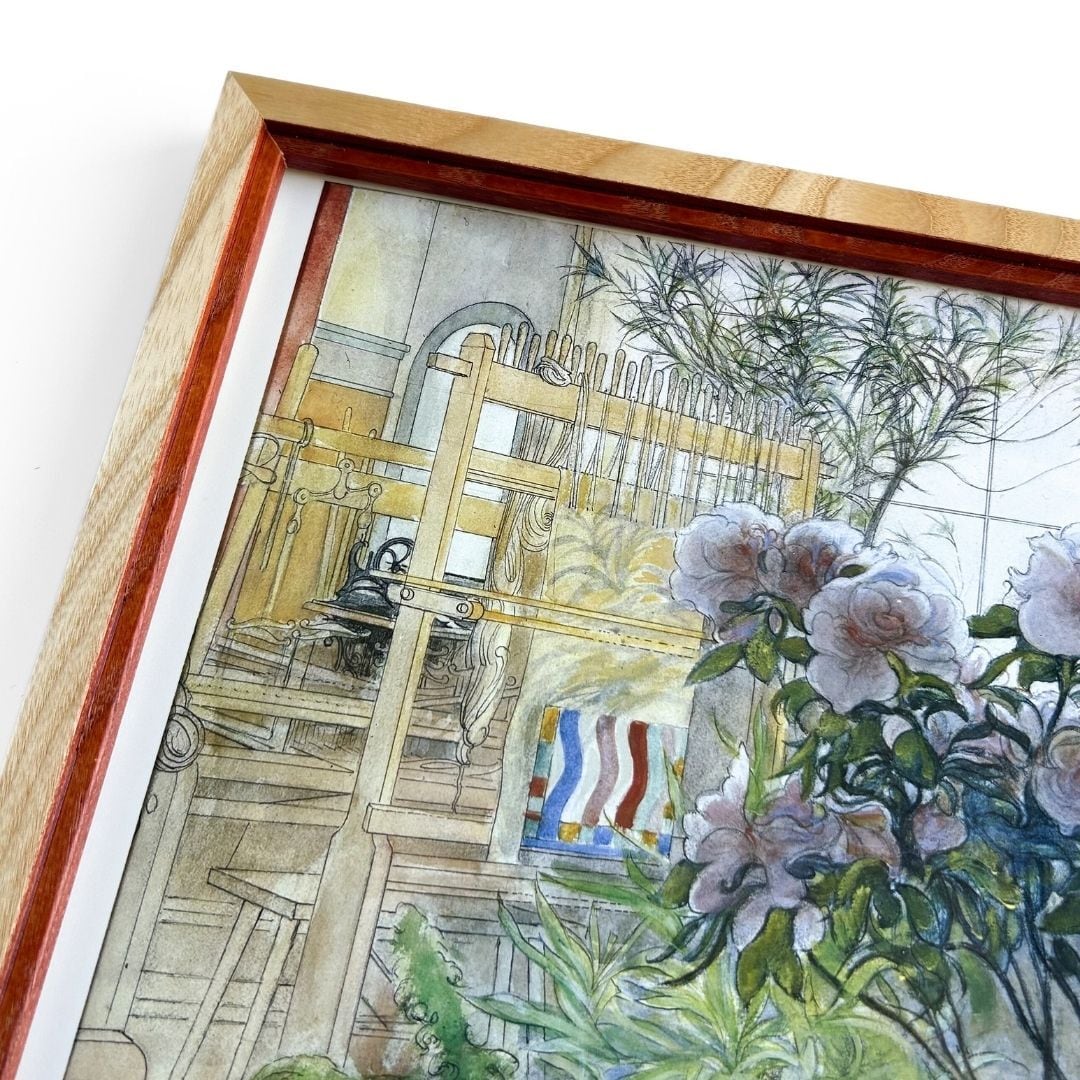 カール・ラーション フレーム付きポスター アザレアの花 | hmm, by