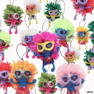 【 追跡メール便可 】【 パワースポット代官山からご発送いたします 】メタルファンキーストラップ 【 1個 】 おしゃれ かわいい レディース お守り人形 ファンシードール ブドゥストラップ 愛のお守り ブドゥー happyアイテム ハッピーのお守り タイのお守り人形 タイのお守り ブドゥー 小人 妖精 愛の妖精 ハッピーのお守り ブドゥ人形 花の妖精