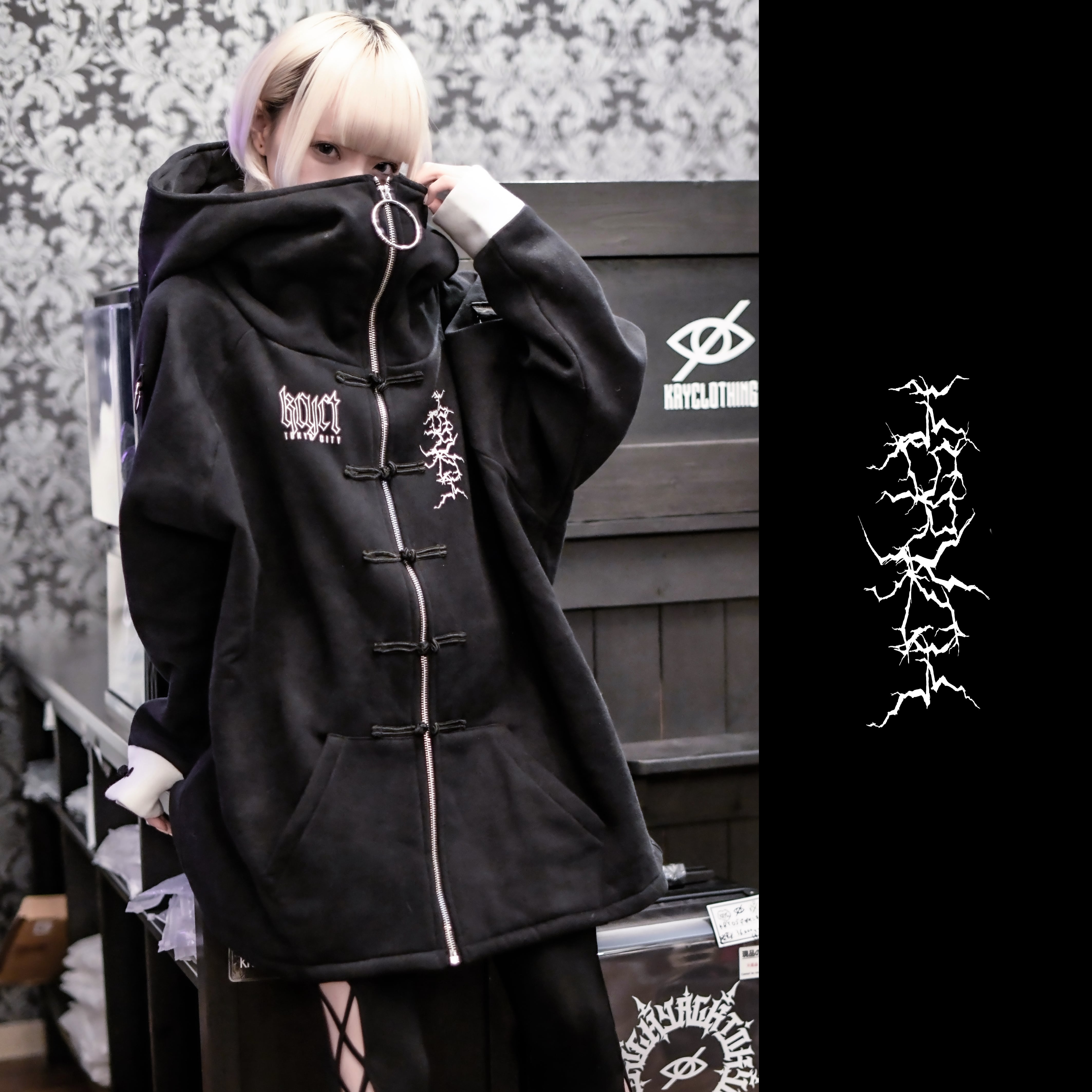 アウター kryclothing ブラック