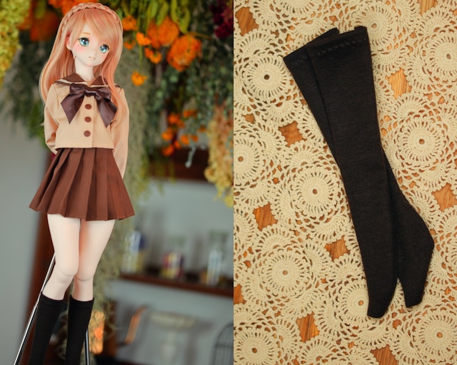 DD / DDS / Smartdoll対応OF ハイソックス(ブラウン) high socks(brown)