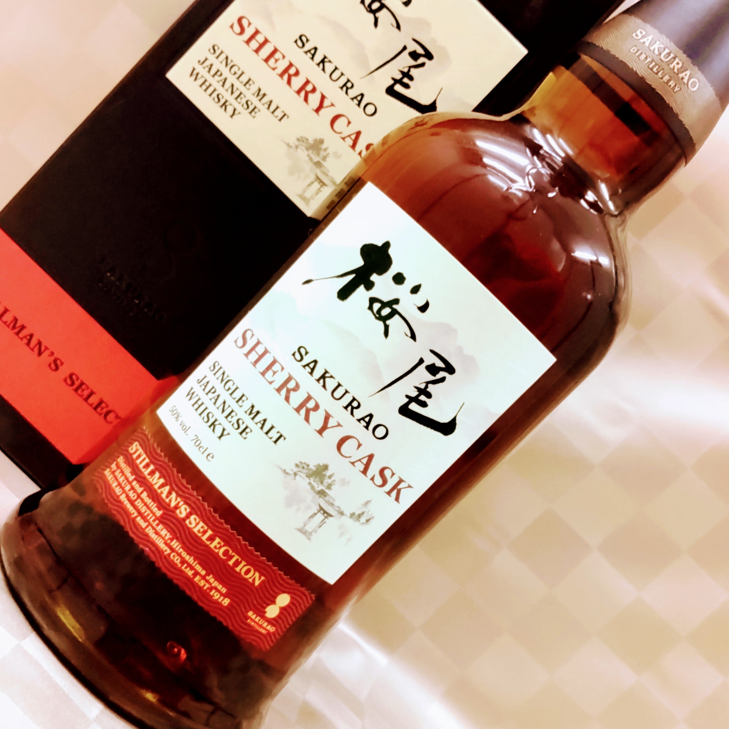 【ショット（20ml～）★2022版限定品】シングルモルトジャパニーズウイスキー桜尾 SHERRY CASK　STILLMAN`S SELECTION