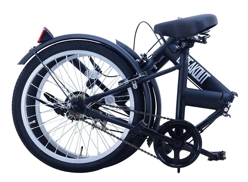 【リユースのサカイ野々市店】ON14　折りたたみ自転車　黒20インチ ※クリーニング済み Amazon | サカイサイクル(SAKAI CYCLE) ブレイクアウト