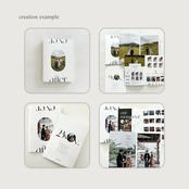 profile book "bourgeon" (normal/prime)