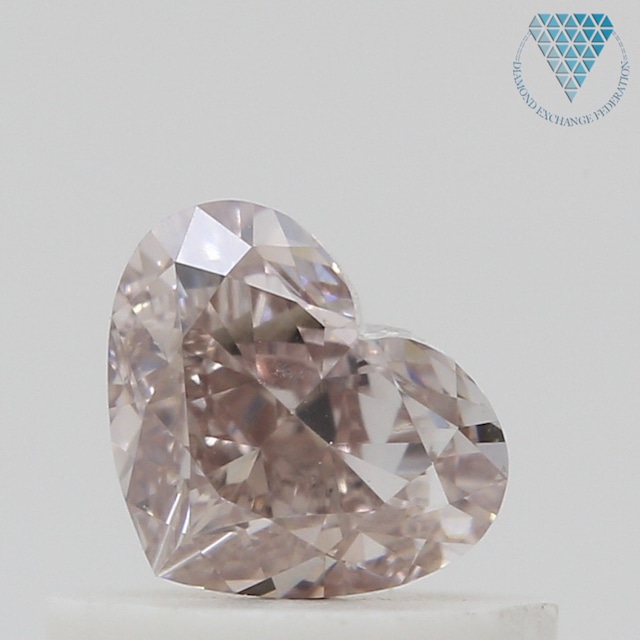 0.51 ct FANCY BROWN-PINK VS1 HEART GIA 天然  ダイヤモンド ルース