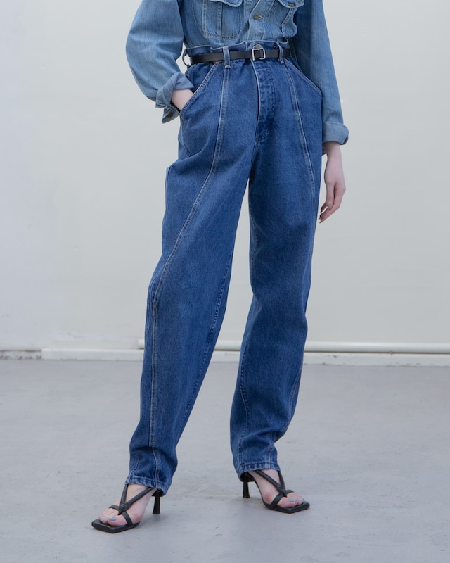 1980s Lee - high waist blue jeans