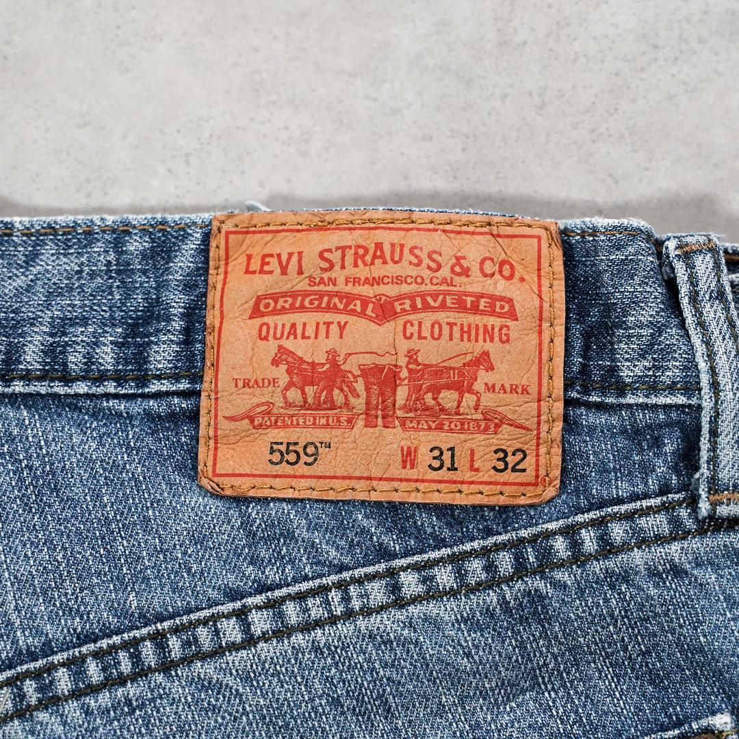 リーバイス559 Levis W31 ブルーデニム 青 古着 ボトム 19957 | fuufu