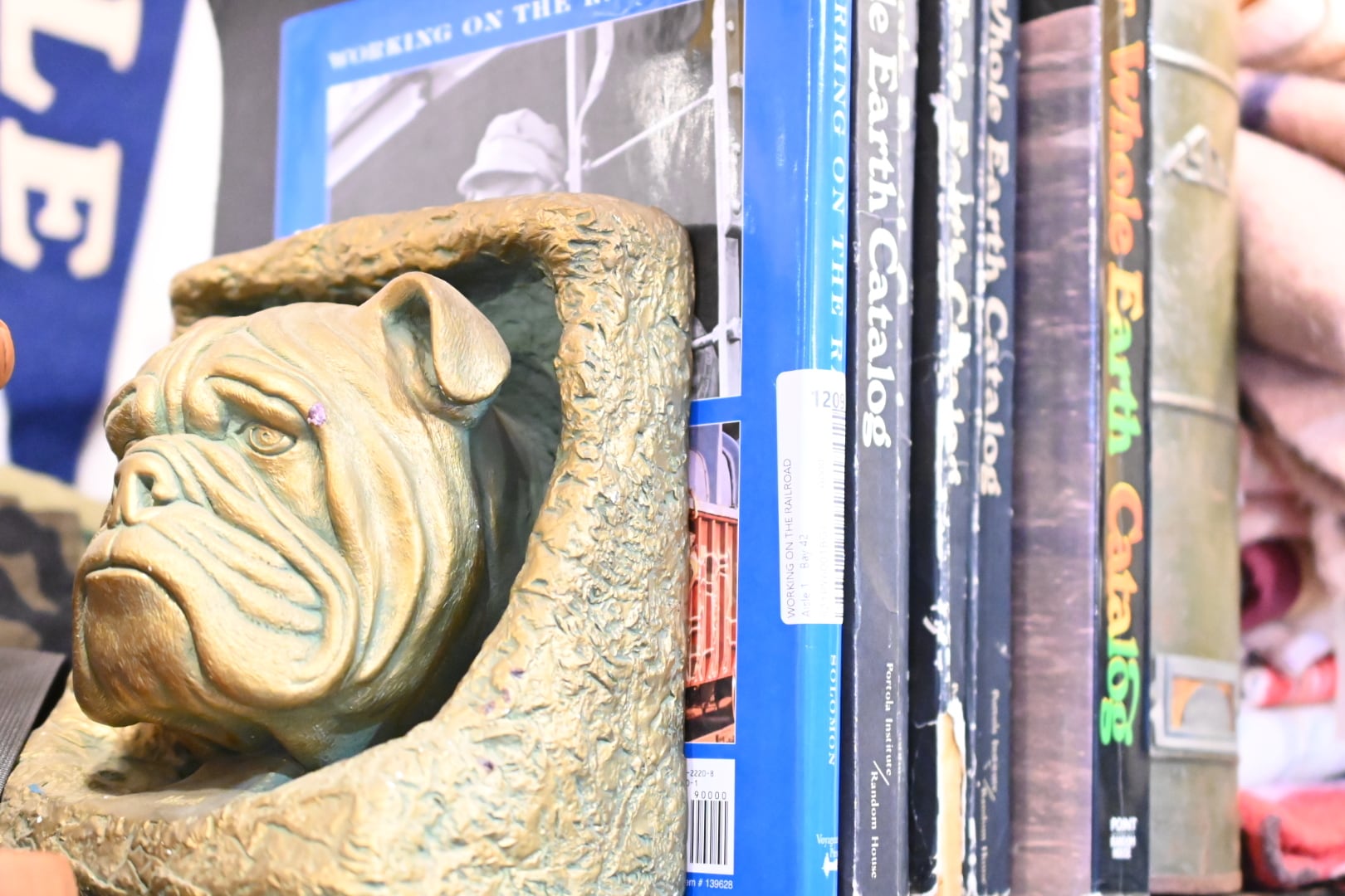 70's Vintage Mack Truck Bulldog Bookend #1 | Button Works Store