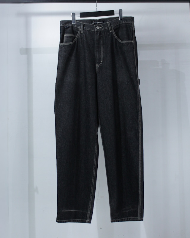 【Caka BLACK】“Sean John” Vintage Loose Painter Denim Pants