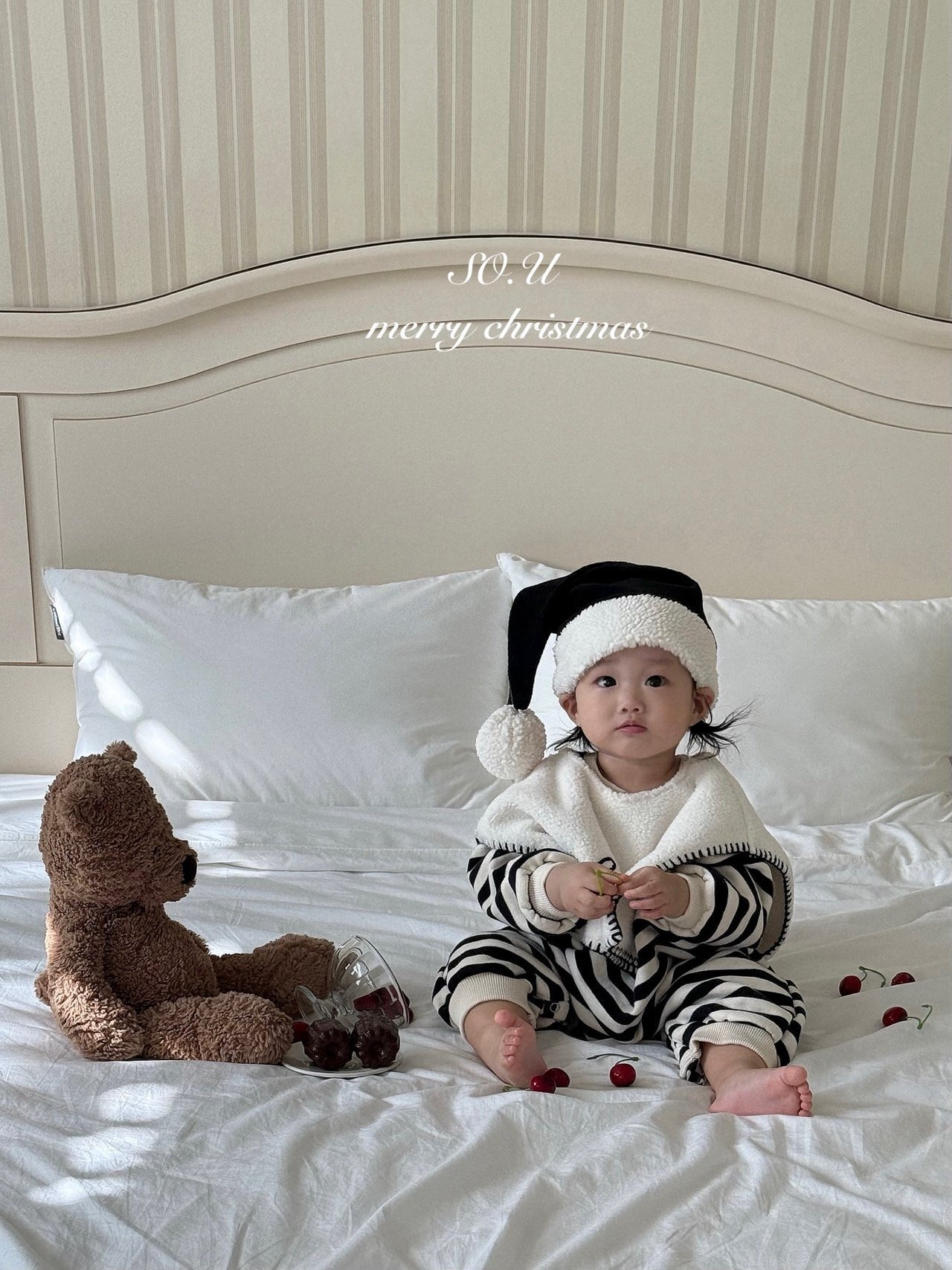 即納♡ Free Santa Hat  / SO.U - 7