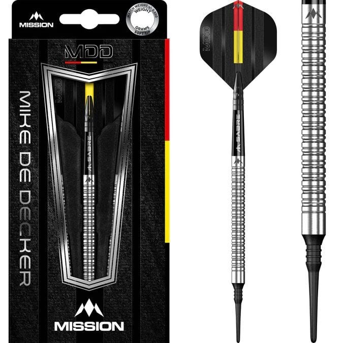 ダーツ Mission ミッション Mike De Decker 20g ミッション ダーツ バレル マイク・デ・デッカー ソフトチップ 95