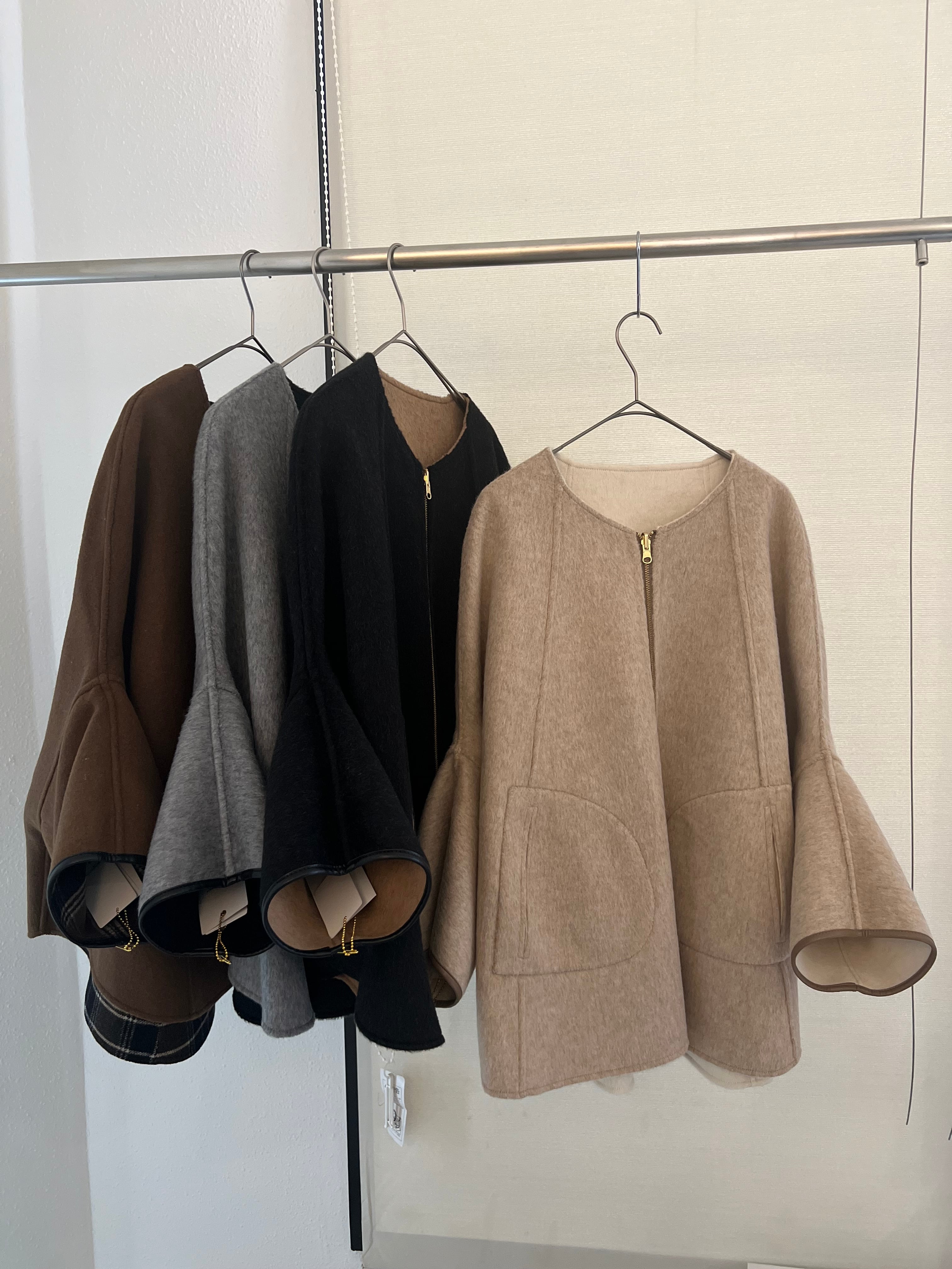 【RISLEY】リバーシブルダブルフェイスポンチョコート　R2503RPO826