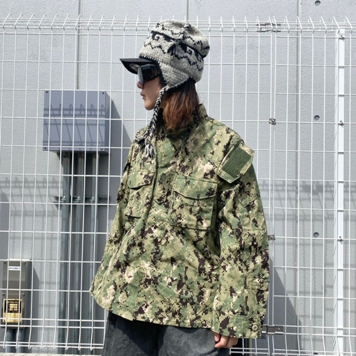 2014年納品 米軍実品 U.S.NAVY USN TYPE III AOR2 NWU デジタルカモ 