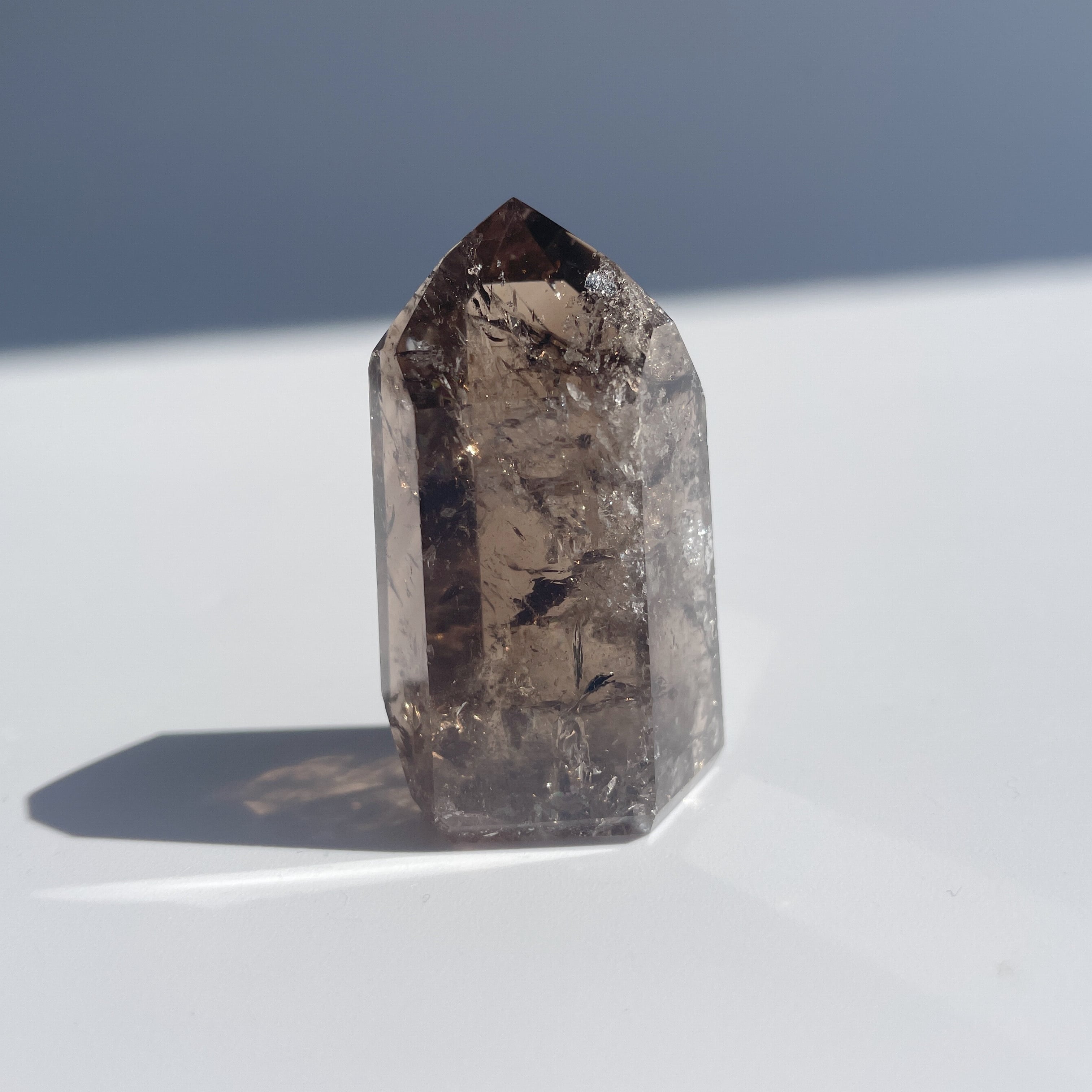 スモーキークォーツ タワー22◇Smoky quartz Tower◇天然石・鉱物
