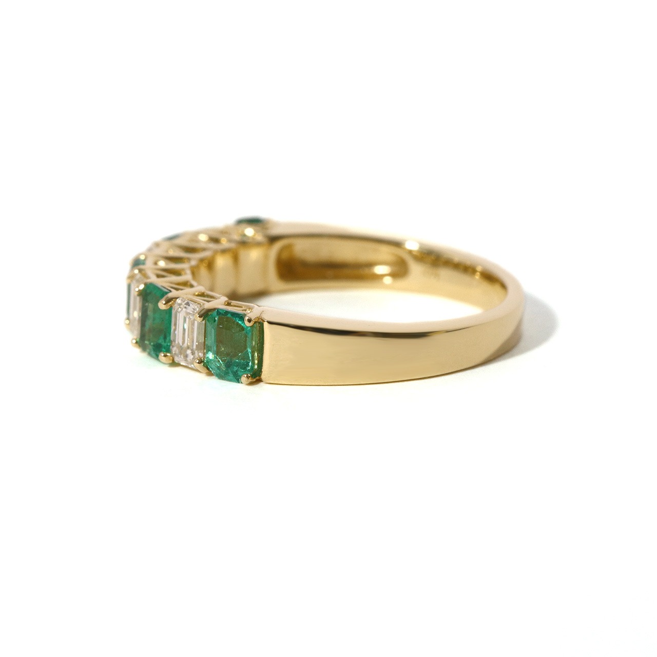 エメラルド(0.84ct)リング/K18YG