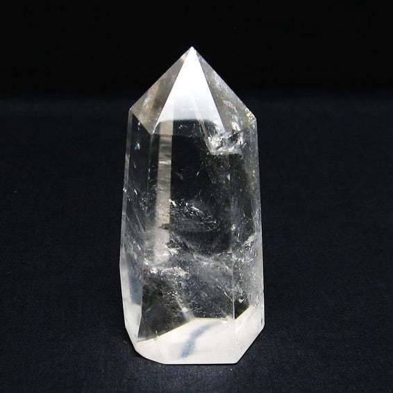 水晶 六角柱 水晶 ポイント 一点物 142-6975