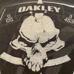 【OAKLEY】オークリー ロゴ Tシャツ スカル XXL オーバーサイズ US古着 アメリカ古着